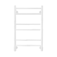 Energy MULTY 800x500 RAL 9003 белый матовый электрический полотенцесушитель лесенка