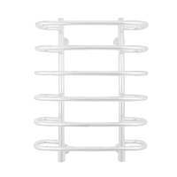 Energy NOVA 800x600 RAL 9003 белый матовый электрический полотенцесушитель лесенка
