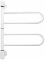 Energy U chrome G2 RAL 9003 белый матовый поворотный электрический полотенцесушитель