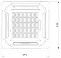 Excon CR-01-0712 кассетный кондиционер