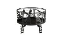 Fire bowls Герои (80х80х4) костровая чаша