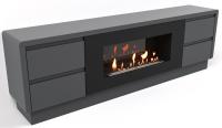 Firelight BFP/P-1700 lux графит напольный биокамин