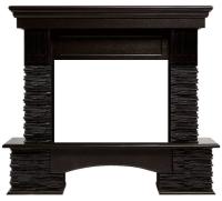 Firelight Pietra Nuovo 25 камень сланец чёрный, шпон венге широкий портал