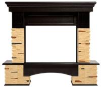 Firelight Pietra Nuovo 25 камень сланец натуральный, шпон темный дуб широкий портал