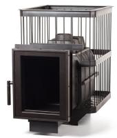 Fireway ПароВар 18 сетка-прут (340М) дровяная печь 15 кВт