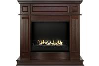 Firezo Atlanta Темный орех напольный биокамин