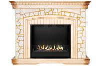 Firezo Glasgow Слоновая кость с патиной напольный биокамин