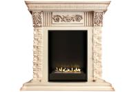 Firezo Luxemburg (каменный) Сланец Слоновая кость с патиной напольный биокамин