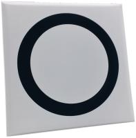 FoZa FZ-100 black/white вытяжка для ванной диаметр 100 мм