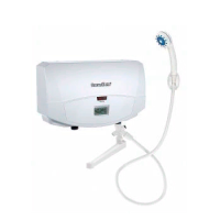 Garanterm GFP 50 (combi) на душ + кран безнапорный проточный водонагреватель 5 кВт