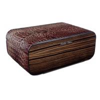 Gentili Croco Brown Limited Edition на 40 сигар SV40-Croco-Dark настольный хьюмидор