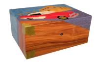 Gentili Cuba на 80 сигар Инкрустация CUBA настольный хьюмидор