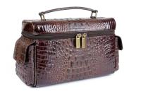 Gentili El Inseparable на 20 сигар (SV15-Croco-Brown) дорожный хьюмидор