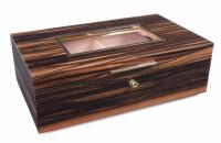 Gentili на 120 сигар SV120-Ebony хьюмидор