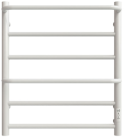GROIS Gamma GR-136 400x600 П6 Ral 9005 R электрический полотенцесушитель