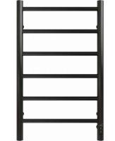 GROIS Laura GR-131 400x 700 П6 RAL9005 R электрический полотенцесушитель лесенка