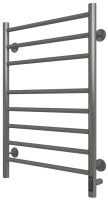 GROIS Laura GR-132 500x 800 П8 gray R электрический полотенцесушитель