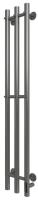 GROIS Trio GR-138 190х1200 П3 gray R электрический полотенцесушитель