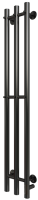 GROIS Trio GR-138 190х1200 П3 RAL 9005 R электрический полотенцесушитель