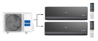 Haier Lightera 2U40S2SM1FA/AS09NS6ERA-B*2шт мульти сплит-система на 2 комнаты