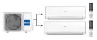 Haier Lightera 2U40S2SM1FA/AS09NS6ERA-W*2шт мульти сплит-система на 2 комнаты