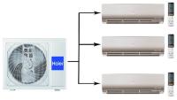 Haier Flexis Super Match  3U70S2SR5FA/AS25S2SF2FA-G*3шт мульти сплит-система на 3 комнаты