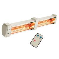 Heliosa 88B30T (3000Вт) белый с пультом настенный уличный инфракрасный обогреватель
