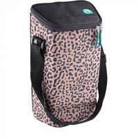 Igloo 2 Bottle Wine Tote 16 leopard для напитков стильная  сумка-холодильник