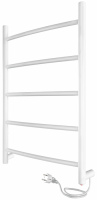 INDIGO Arc б/п (el) 60/40 Белый матовый электрический полотенцесушитель лесенка