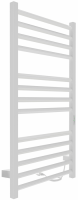 INDIGO Attic Romb (el) 100/50 Белый матовый электрический полотенцесушитель лесенка