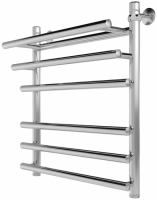 INDIGO Just Shelf (н.р.1) 60/50 Полиров. водяной полотенцесушитель шириной 510 - 600 мм