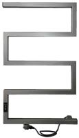 INDIGO Sparta (el) 80/50 Graphite Metallic электрический s образный полотенцесушитель