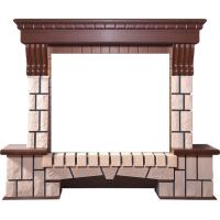 InterFlame Экстер под очаги Panoramic 28 LED FX Sirius 30 LED FX Jupiter FX (тёмный дуб; венге) широкий портал