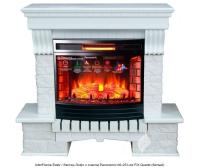 InterFlame Exter / Экстер Лофт с очагом Panoramic 25 LED FX QZ каменный камин (портал+очаг)