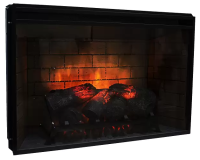 InterFlame Foton 21-33 LED FX QZ широкий очаг 2D