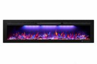 InterFlame FREESPACE 75 LED FX широкий очаг 2D