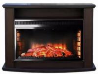 InterFlame Мельбурн (темный дуб) с очагом Panoramic 33W FX электрокамин с широким очагом 2D