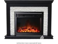 InterFlame Сиена сланец с очагом Jupiter FX каменный камин (портал+очаг)