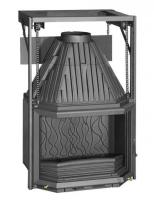 Invicta Prismatique 850 контргруз фронтальная дровяная топка