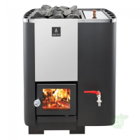 Kastor KARHU 30 VO (бак справа, для объема 22-30 м3) дровяная печь 15 кВт