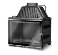 Kawmet W17 Dekor 16кВт фронтальная дровяная топка