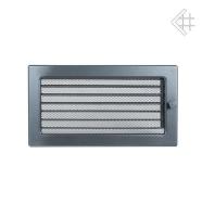 Kratki 17х30 графитовая с жалюзи 30GX вентиляционная решетка для камина