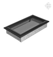 Kratki 17х30 оскар черная 30OC вентиляционная решетка для камина