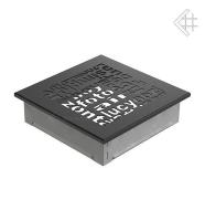 Kratki 17x17 ABC черная 17ABC/C вентиляционная решетка для камина