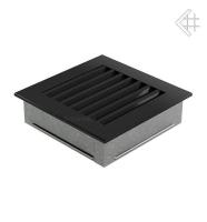 Kratki 17x17 FRESH черная 17C/FRESH вентиляционная решетка для камина