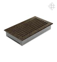 Kratki 17x30 FRESH черная латунь пористая 30CZ/FRESH вентиляционная решетка для камина