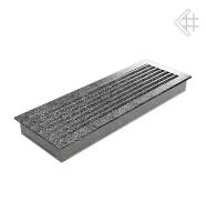 Kratki 17x49 FRESH черная хром пористая 49CS/FRESH вентиляционная решетка для камина