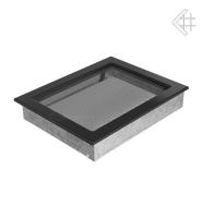 Kratki 22х30 черная 22/30C вентиляционная решетка для камина