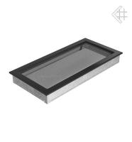 Kratki 22х45 черная 22/45C вентиляционная решетка для камина