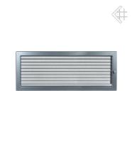 Kratki 22х45 графитовая с жалюзи 22/45GX вентиляционная решетка для камина